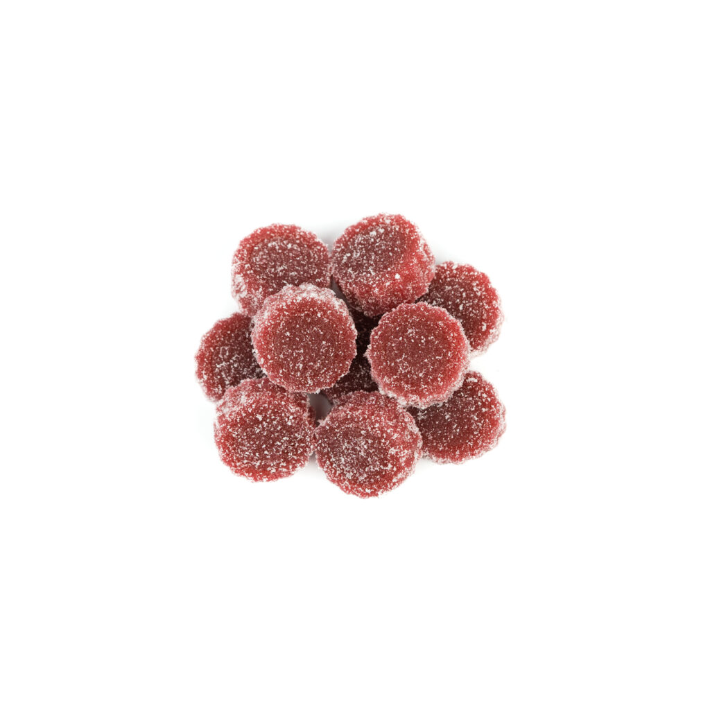 OneStop Sour Cherry Lime 500mg THC Gummies Naked Canada