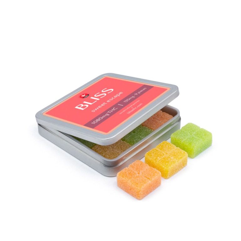 Bliss Edibles Mg Thc Sweet Escape Naked Canada