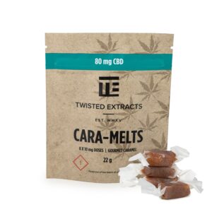 Twisted Extracts Cara-Melts – 80mg CBD