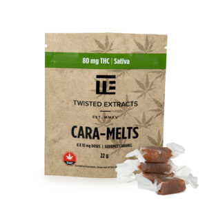 Twisted Extracts Cara-Melts – 80mg THC Sativa