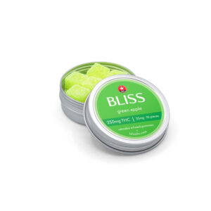 Bliss Edibles 250mg THC – Green Apple