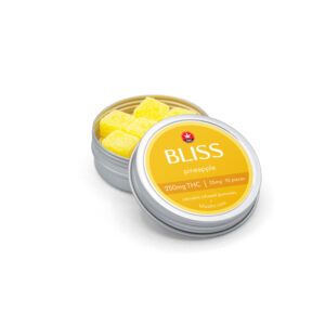 Bliss Edibles 250mg THC – Pineapple