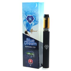 Diamond Concentrates Disposable Vape Pen – Blue Dream THC Distillate