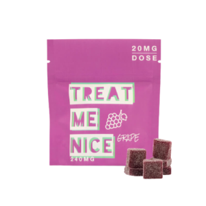 Treat Me Nice (240mg) THC Gummies – Grape