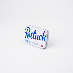 Potluck Edibles 300mg THC Hard Candies – Sour Blue Raspberry