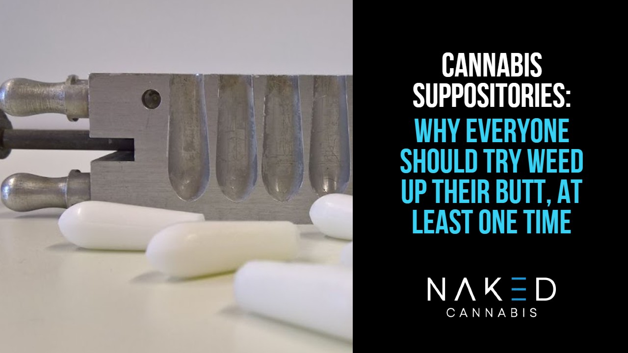 cannabis suppositories for medical and recreational