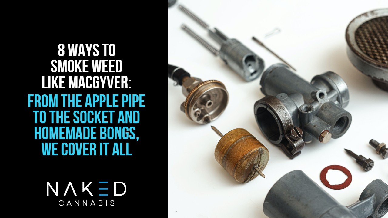 DIY ideas to smoke weed like MacGyver blog with socket and tools
