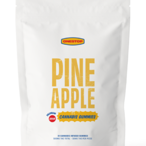 OneStop – Sour Pineapple 500mg THC Gummies