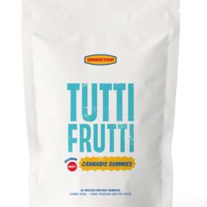 OneStop – Tutti Frutti 500mg 1:1 THC/CBD Gummies