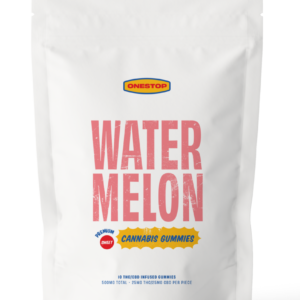 OneStop – Watermelon 500mg 1:1 THC/CBD Gummies