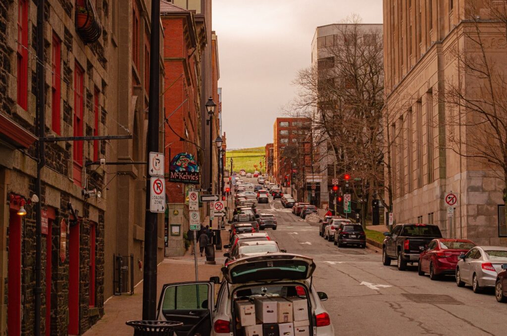 Picture of downtown Halifax for online dispensary article