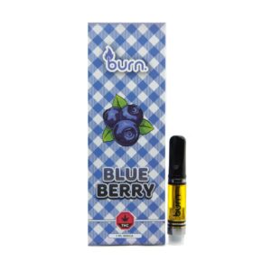 Burn 1mL Cartridge – Blueberry THC Distillate