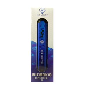 Diamond Concentrates Disposable 2 GRAM Vape Pen – Blueberry OG THC Distillate