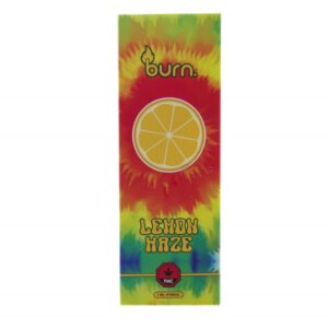 Burn 1mL Cartridge – Lemon Haze THC Distillate