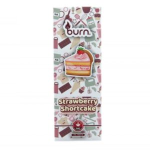 Burn 1mL Cartridge – Strawberry Shortcake THC Distillate