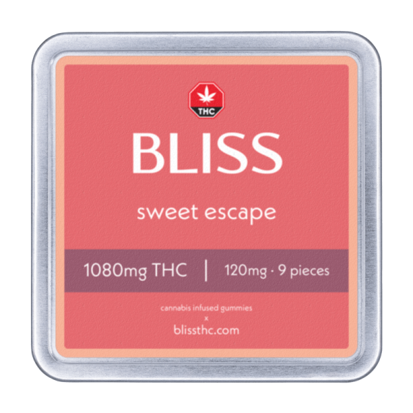 Bliss Edibles 1080mg THC - Sweet Escape - Image 2