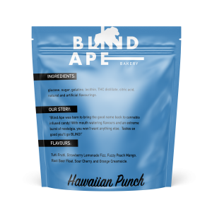 Blind Ape – Hawaiian Punch 300mg THC Gummies