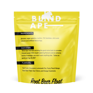 Blind Ape – Root Beer Float 300mg THC Gummies
