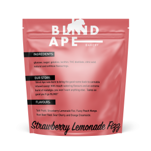 Blind Ape – Strawberry Lemonade 300mg THC Gummies