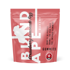 Blind Ape – Strawberry Lemonade 300mg THC Gummies