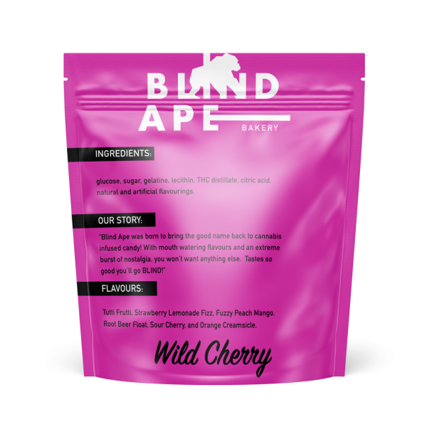 Blind Ape - Wild Cherry 300mg THC Gummies - Image 2