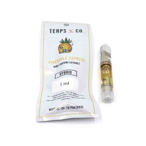 Terps & Co. 1 Gram Cartridge – Pineapple Express (Hybrid) THC Distillate