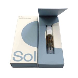 SOL 1mL Cartridge – Blackberry Kush THC Distillate