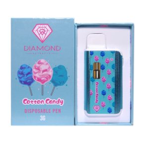 Diamond Concentrates Disposable 3 GRAM Vape Pen – Cotton Candy THC Distillate