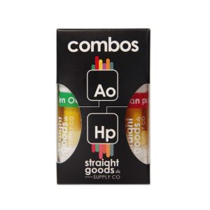 Straight Goods Supply Co. 2x1G Combo Cartridges – Alien OG + Hawaiian Punch THC Distillate