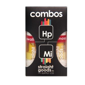 Straight Goods Supply Co. 2x1G Combo Cartridges – Hawaiian Punch + Mimosa THC Distillate