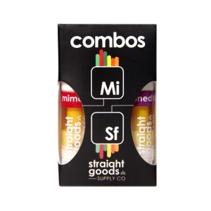 Straight Goods Supply Co. 2x1G Combo Cartridges – Mimosa + Stoned Fruit THC Distillate
