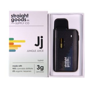 Straight Goods Supply Co. 3 Gram Disposable Vapes – Jungle Juice THC Distillate