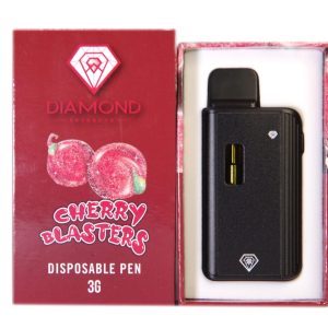 Diamond Concentrates Disposable 3 GRAM Vape Pen – Cherry Blasters THC Distillate
