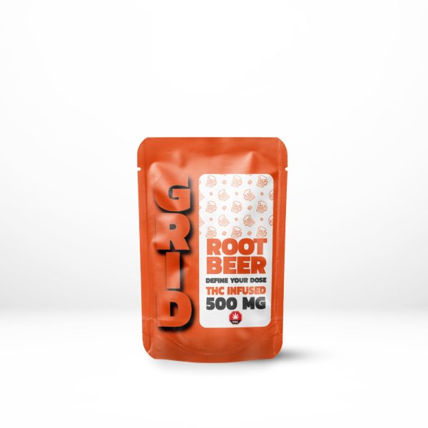 GRID - Root Beer 500mg THC Gummies