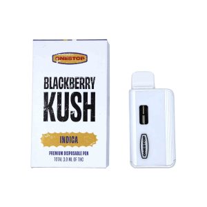 Onestop 3mL Disposable Vapes – Blackberry Kush THC Distillate