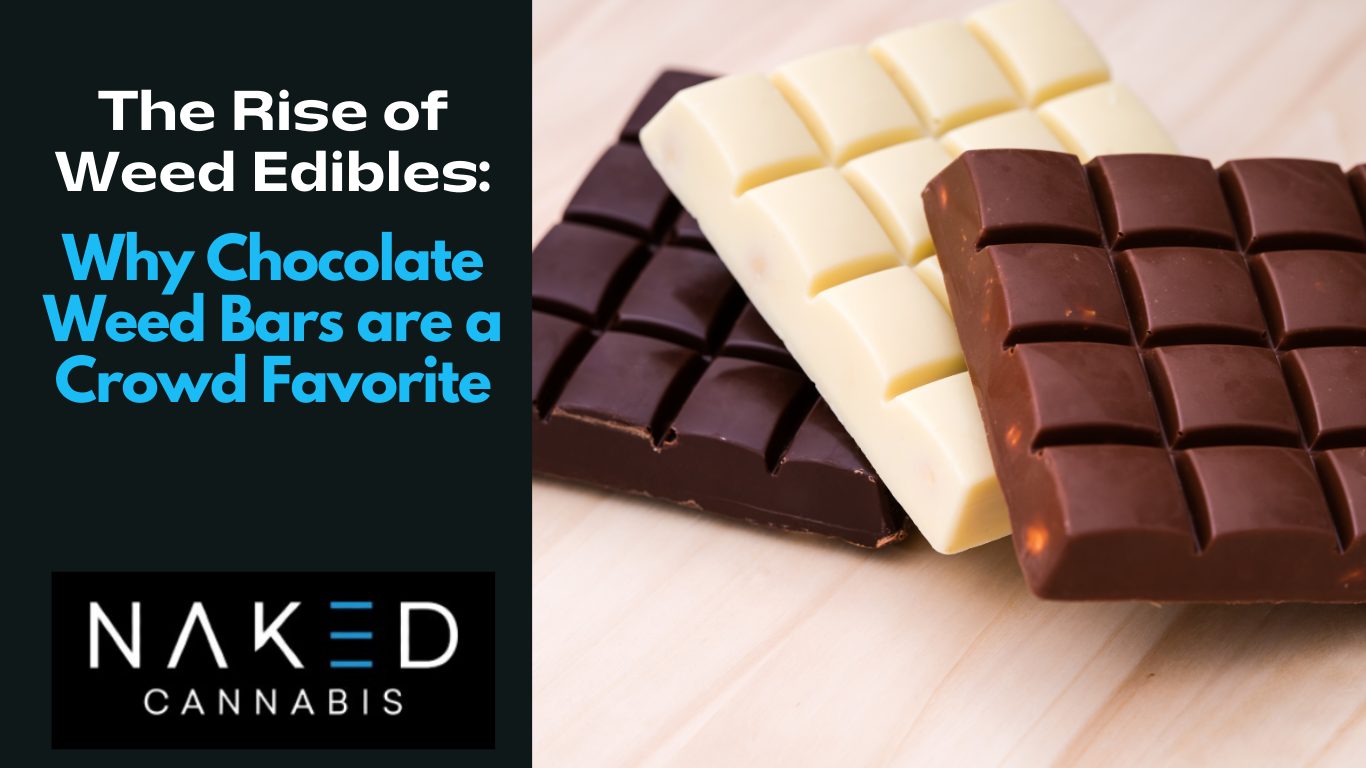 Read more about the article The Rise of Weed Edibles: Why Chocolate Weed Bars are a Crowd Favorite